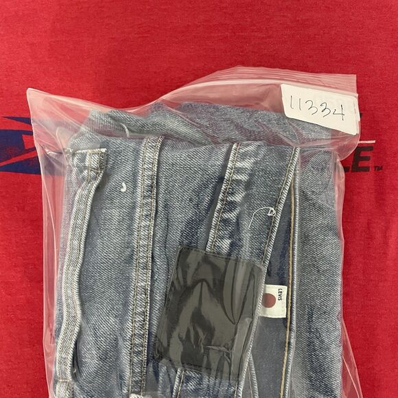 Levis Made in Japan Jeans Womens 30 High-Rise Boyfriend Blue Selvedge Denim - Picture 14 of 14